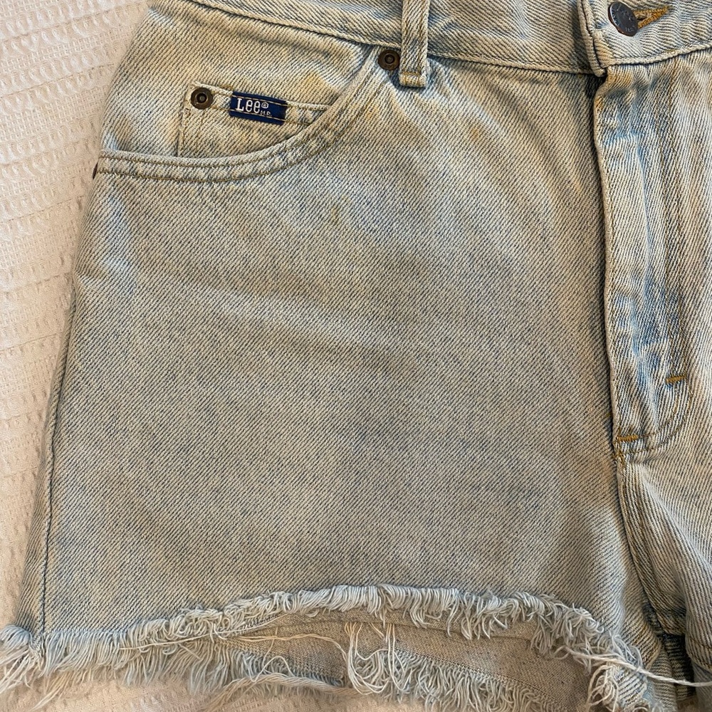 Lee Women's Light Blue Denim Shorts with The Very Hungry Caterpillar - Picture 3 of 5